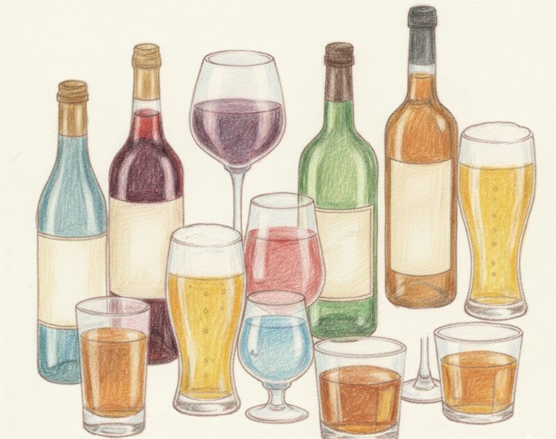 濃いめのレモンサワーの素：他のお酒とのカロリー比較で分かること