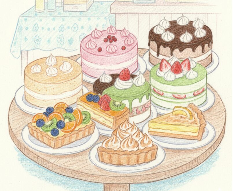 モンブラン：他のケーキとのカロリー比較で分かること