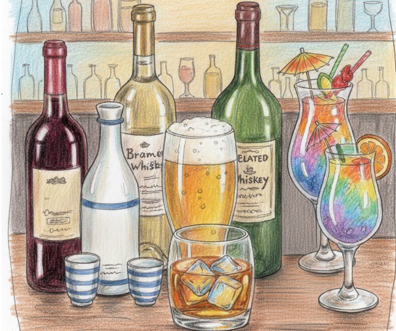 焼酎緑茶割り：他のお酒とのカロリー比較でわかること