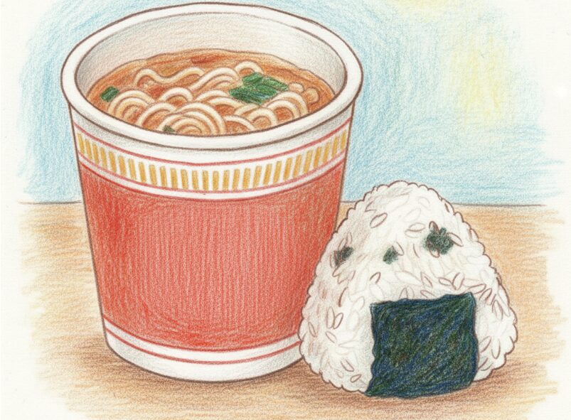 カップラーメンとおにぎりは太る？原因を数字で解説