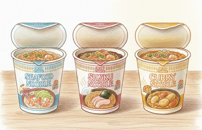 ダイエット中のおすすめカップ麺3選