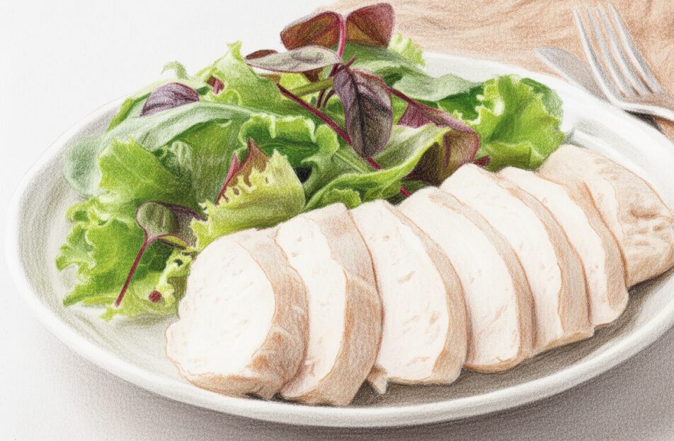 コンビニのサラダチキンで太るのを避ける方法