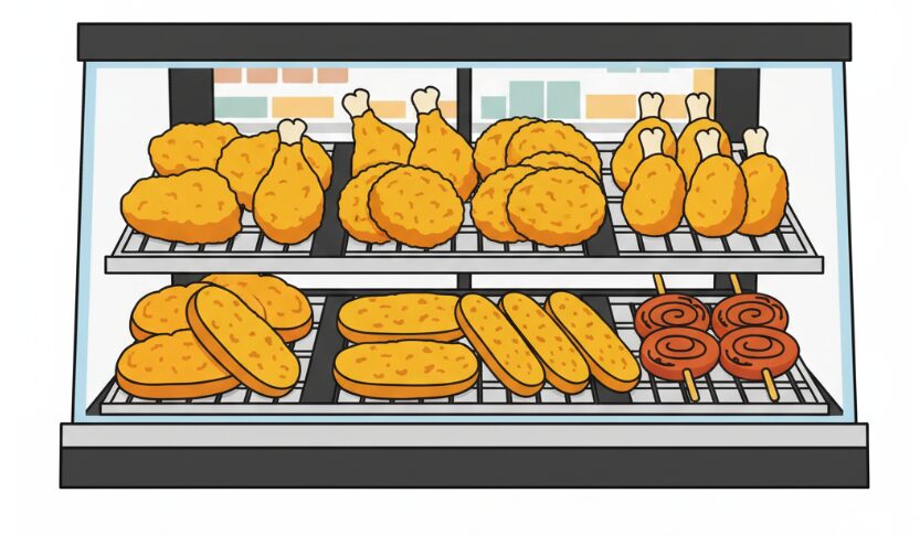 ななチキ:他の揚げ物とのカロリー比較で分かること