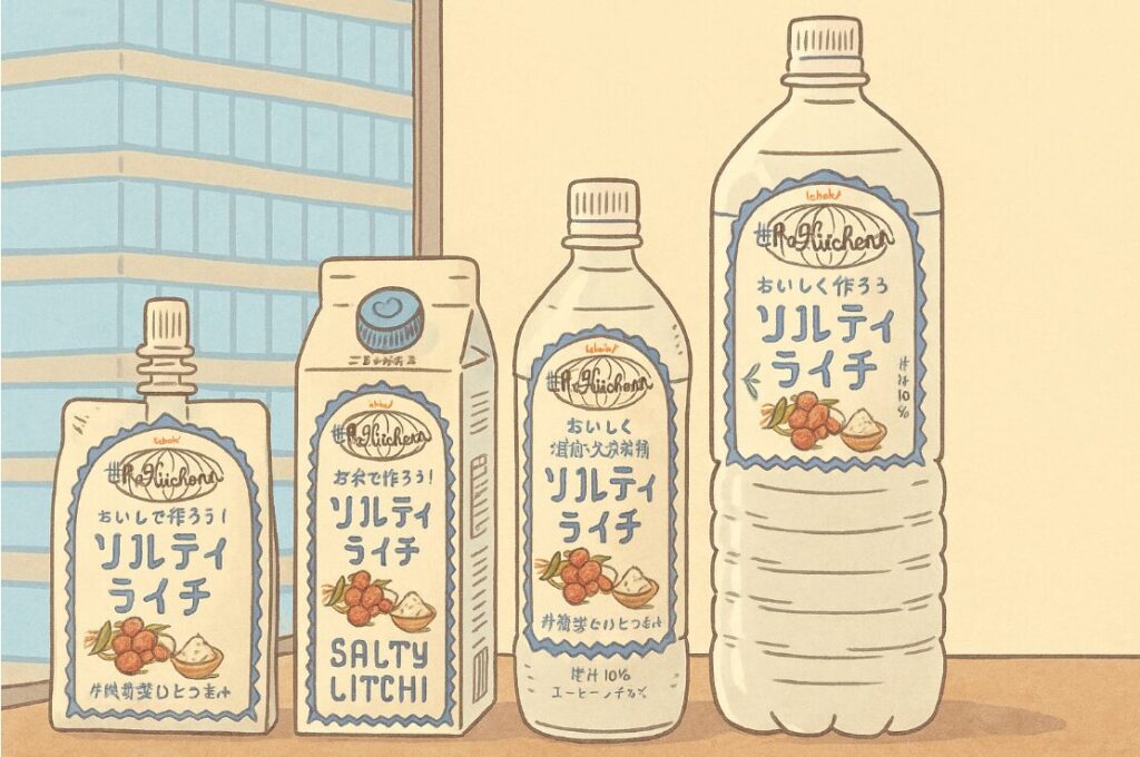 ソルティライチで太るのを防ぐ飲み方のコツ