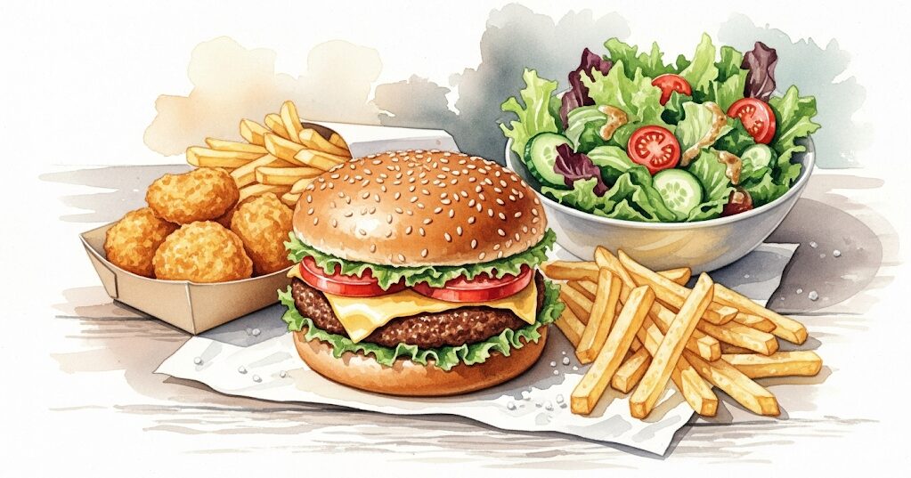 チキンナゲット:他のメニューとのカロリー比較でわかること