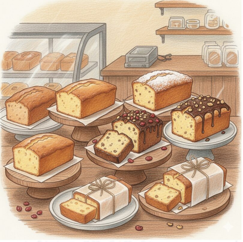 カロリー控えめなパウンドケーキの選び方