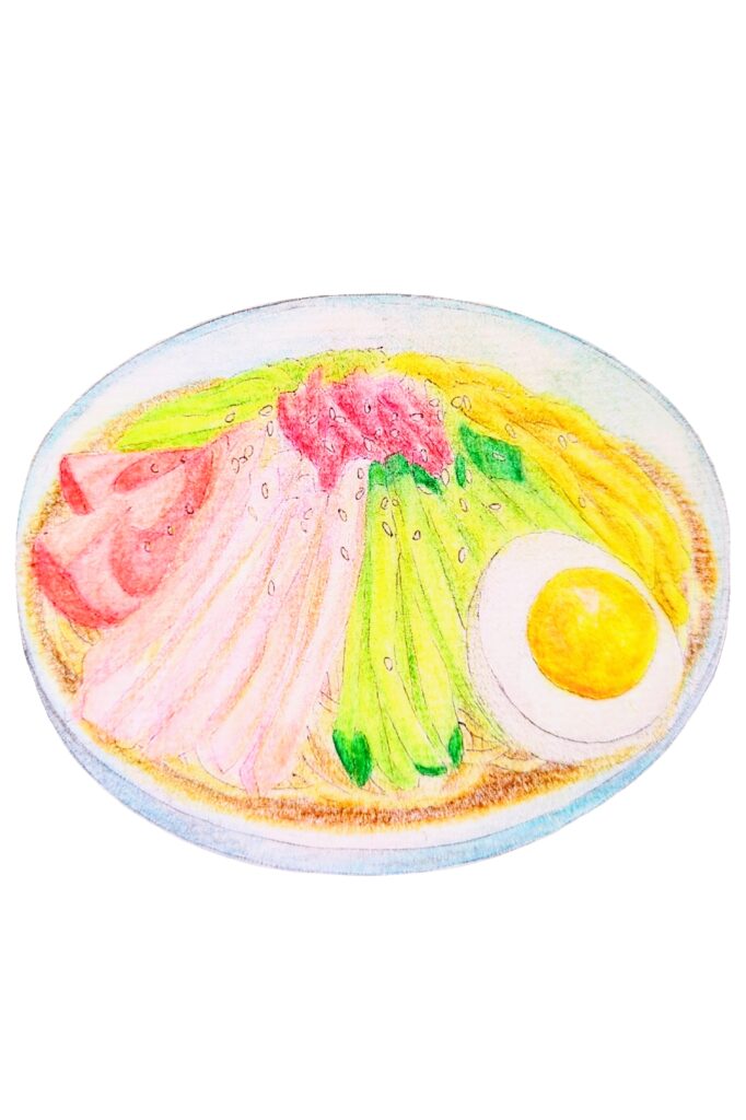 気になる冷やし中華のカロリーと糖質