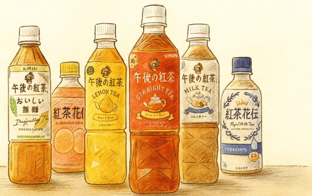 午後の紅茶ストレートティーで太るのを避ける飲み方のコツ