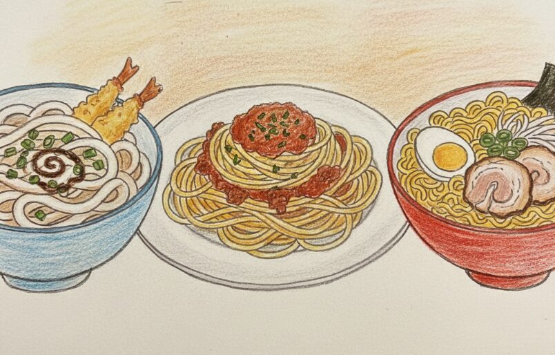 冷やし中華：他の料理とのカロリー比較でわかること