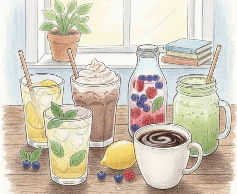 キリンレモン無糖:他の飲み物とのカロリー比較一覧