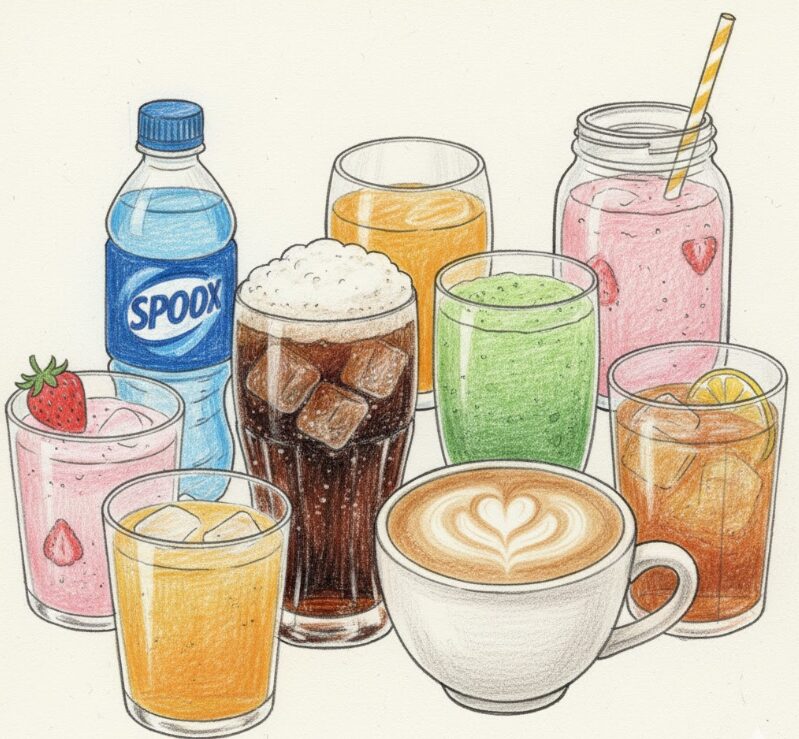 ファンタグレープ:他の飲み物とのカロリー比較で分かること