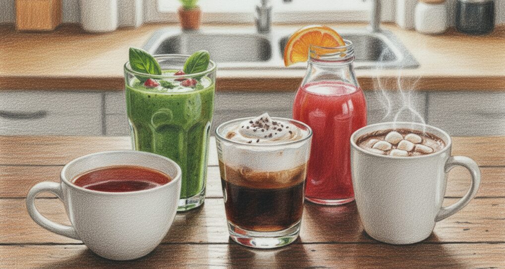 エルビー大人の紅茶:他の飲み物とのカロリー比較