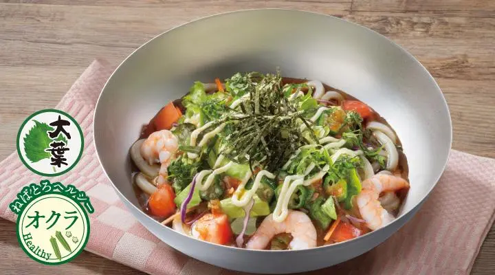 ねばとろサラダうどん