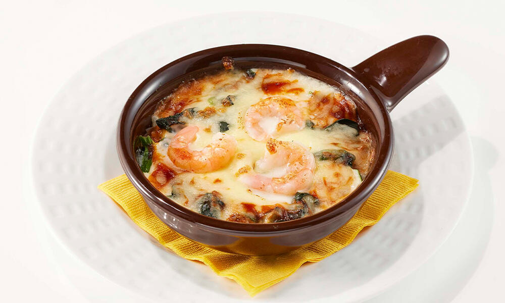 ココス：ミニ！海老とほうれん草のドリア