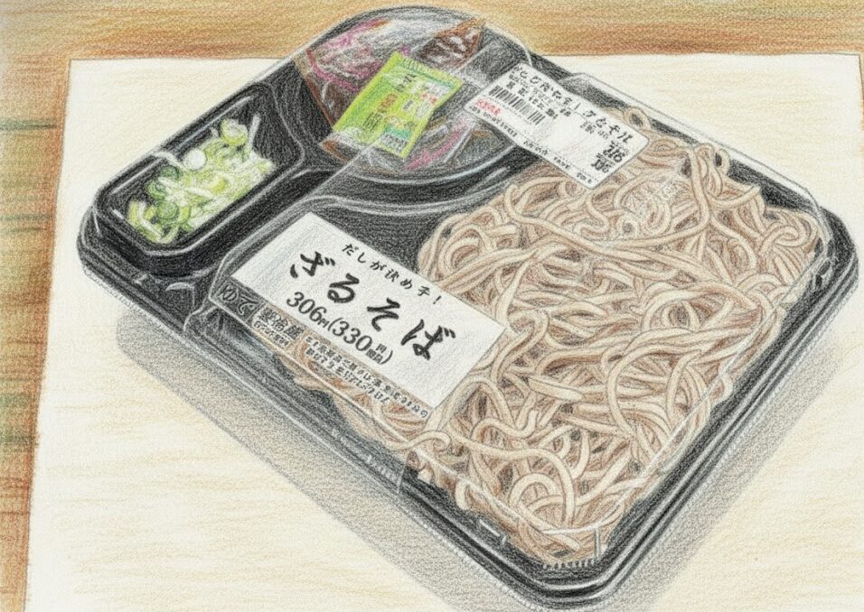 コンビニの蕎麦は太る？カロリーと栄養素