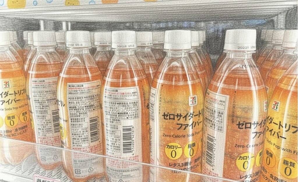 セブンのゼロサイダーで太る飲み方と対策
