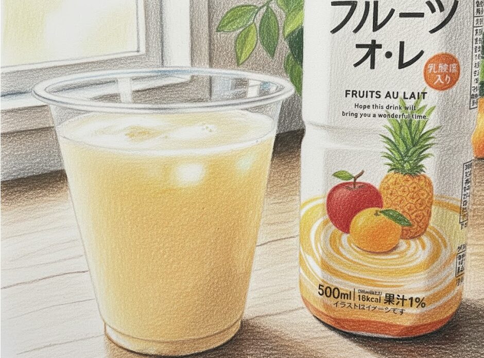 セブンのフルーツオレで太るのを防ぐ飲み方