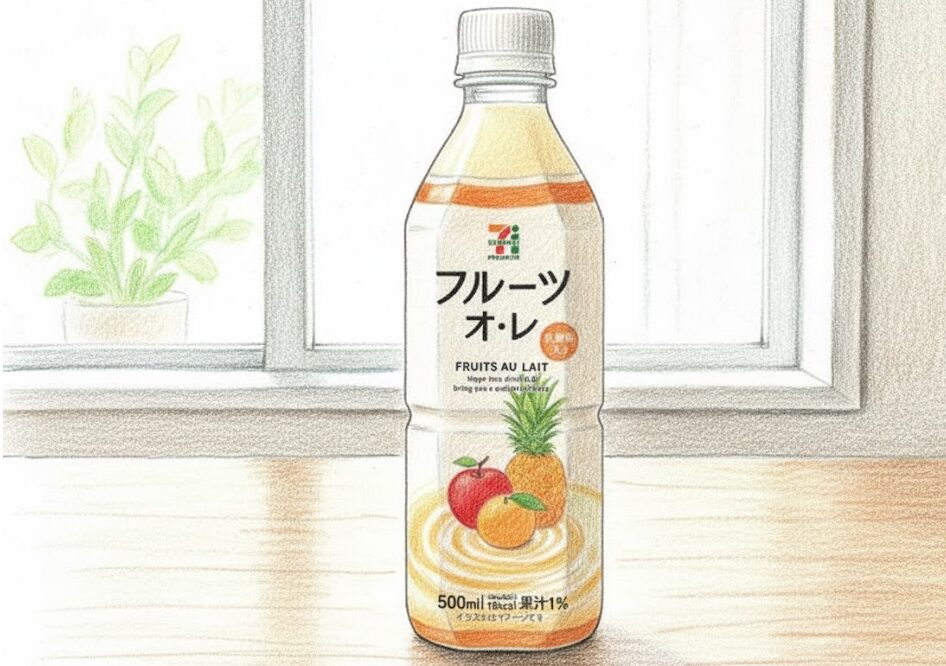 セブンのフルーツオレは太る？口コミと成分