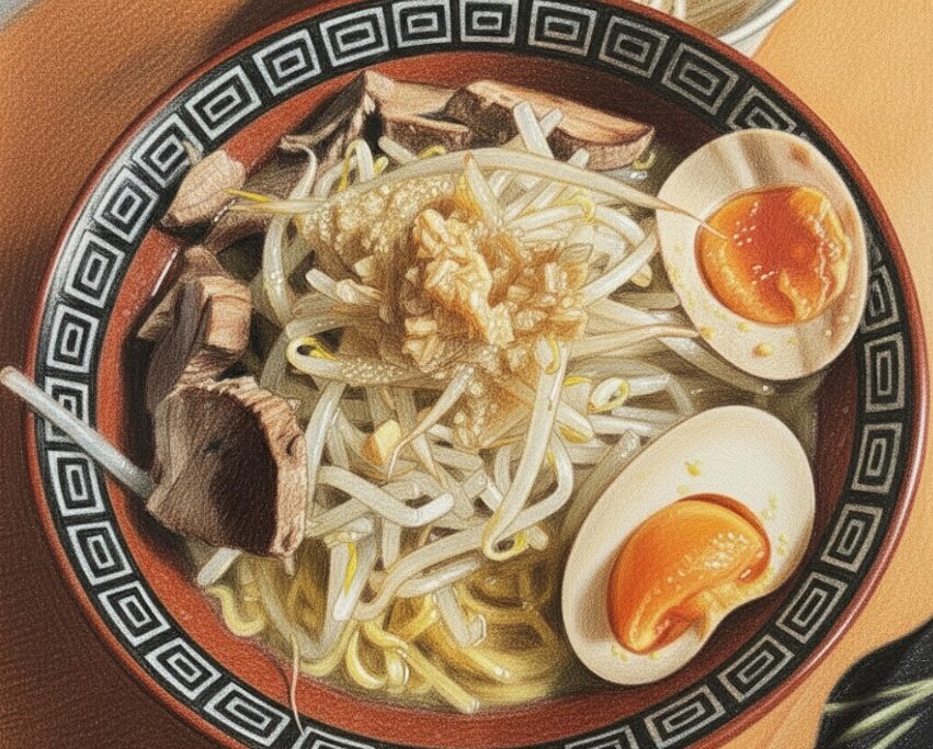セブンの豚ラーメンで太るのを避ける方法