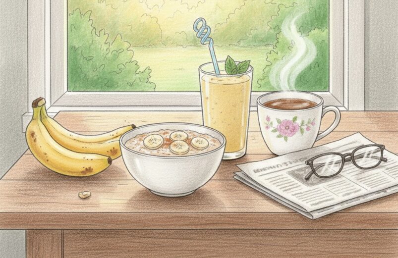 朝にバナナは食べない方が良いという噂