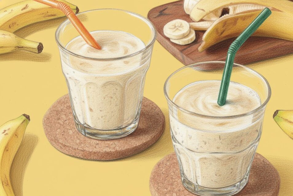 豆乳バナナスムージーで太るのを防ぐ飲み方