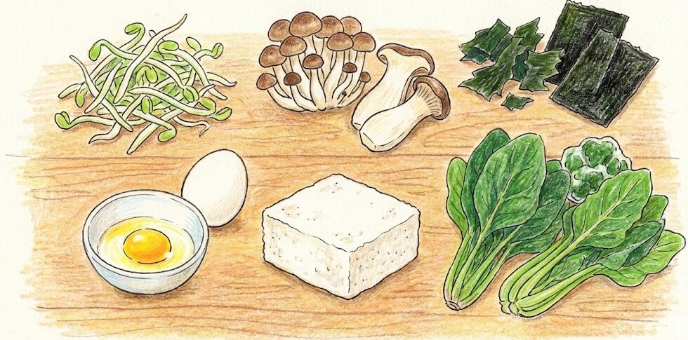 春雨スープ：満足度を上げる「かさ増し」具材