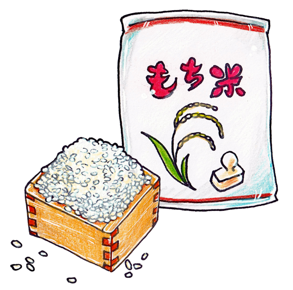 サムゲタン：もち米の糖質量