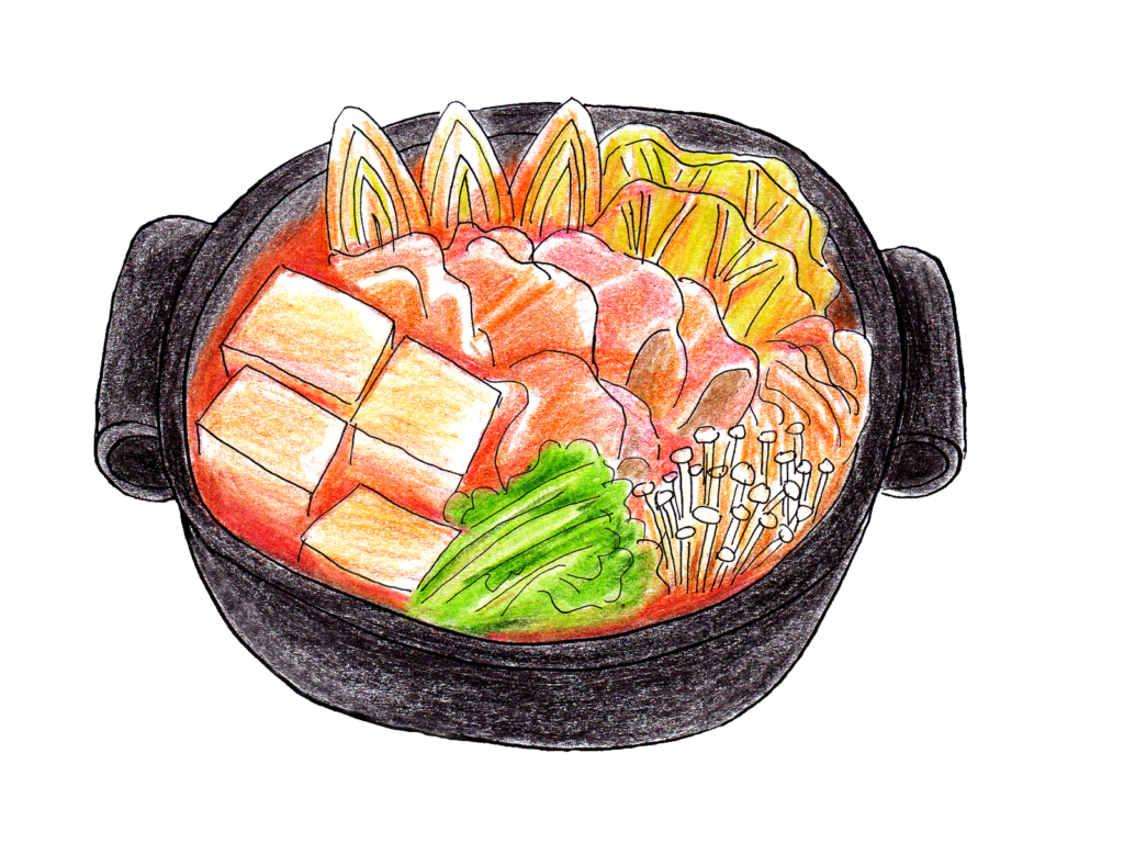 キムチスープで太る原因とカロリー