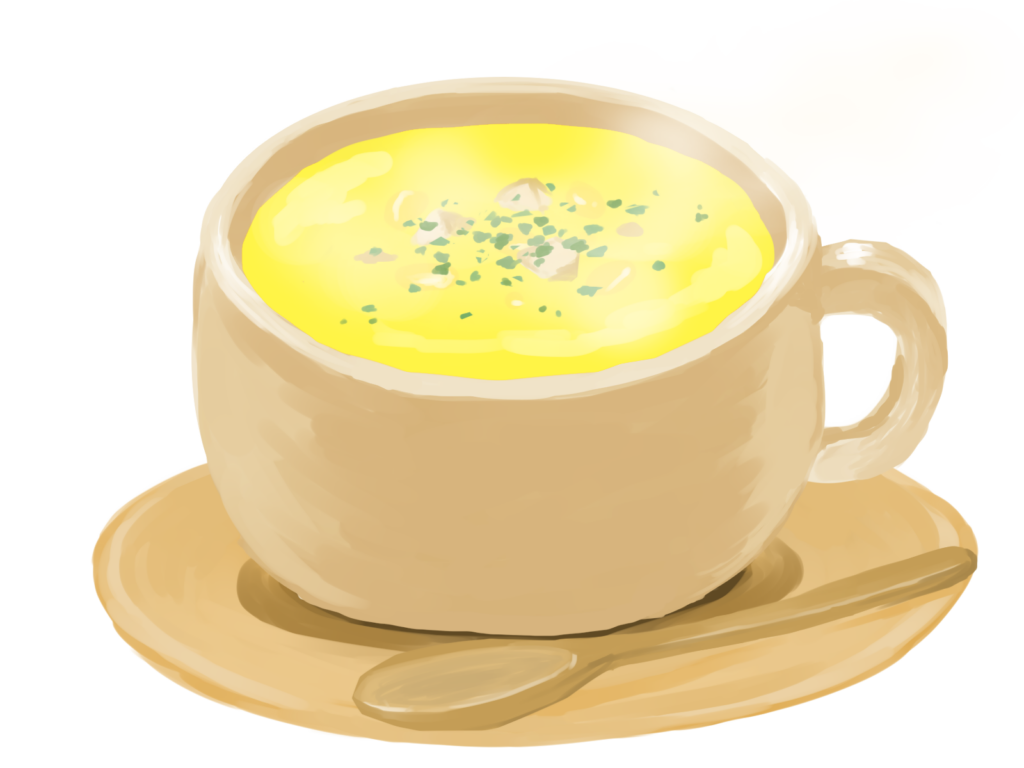 コーンポタージュは太る？3つの要因とカロリー比較