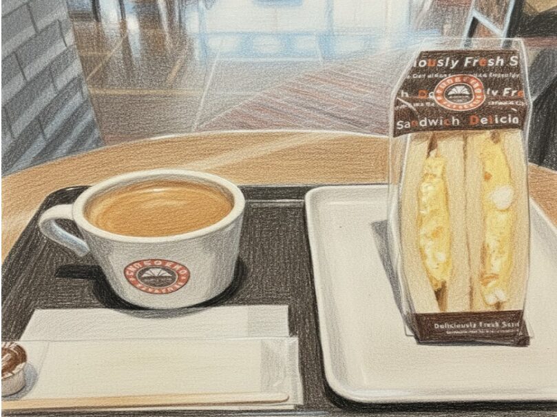 サンマルクカフェ：ランチはサンドイッチ単品が賢明