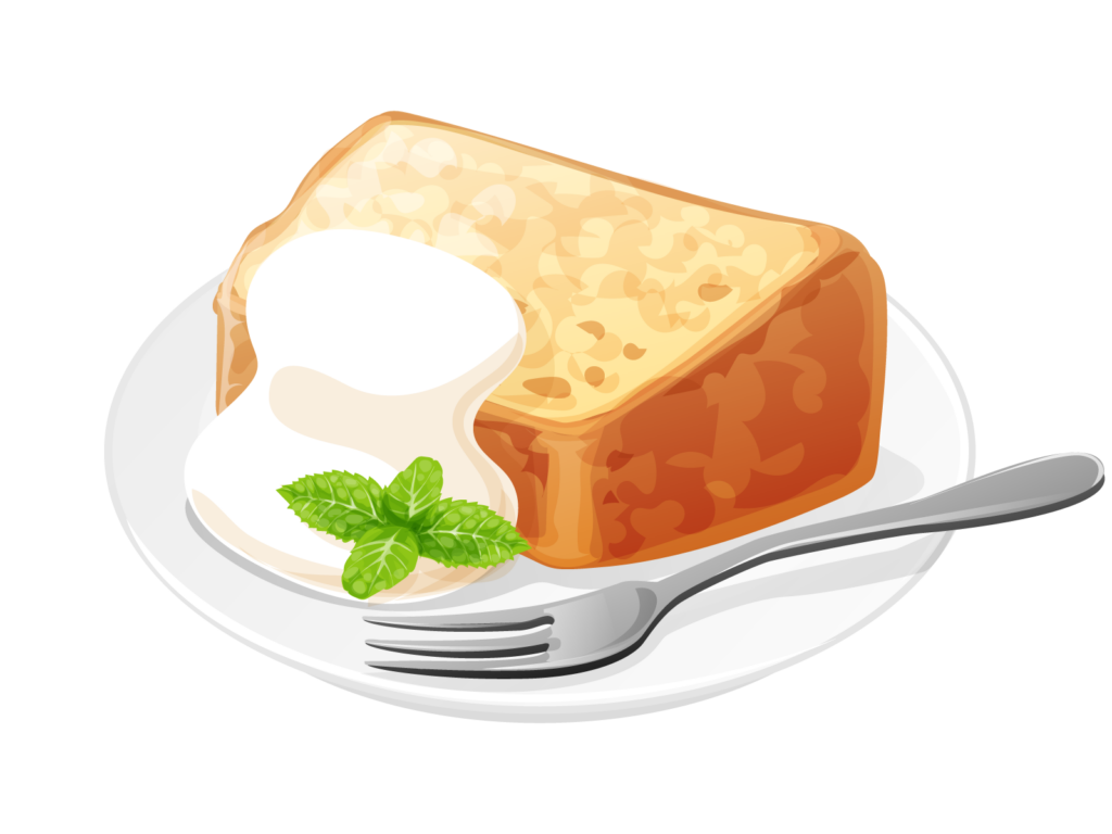 台湾カステラ：シフォンケーキとのカロリー比較