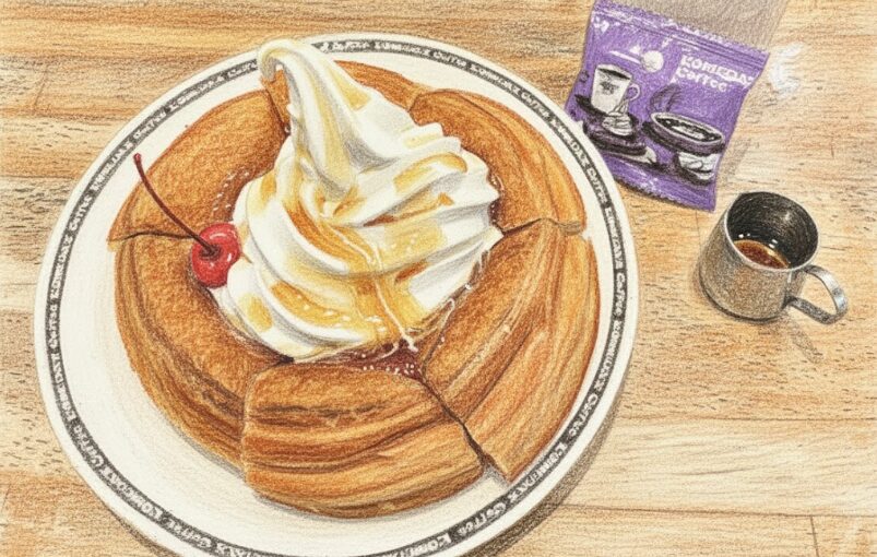 コメダ珈琲：シロノワールはシェアして食べる