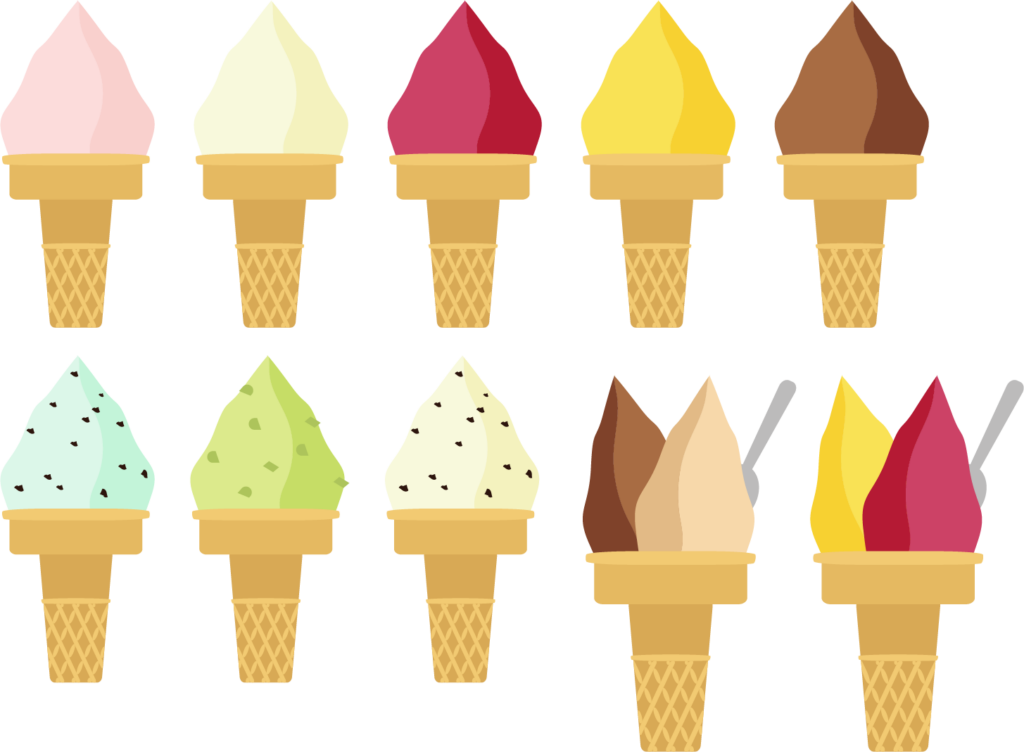 ジェラート：太りにくいフレーバーの選び方