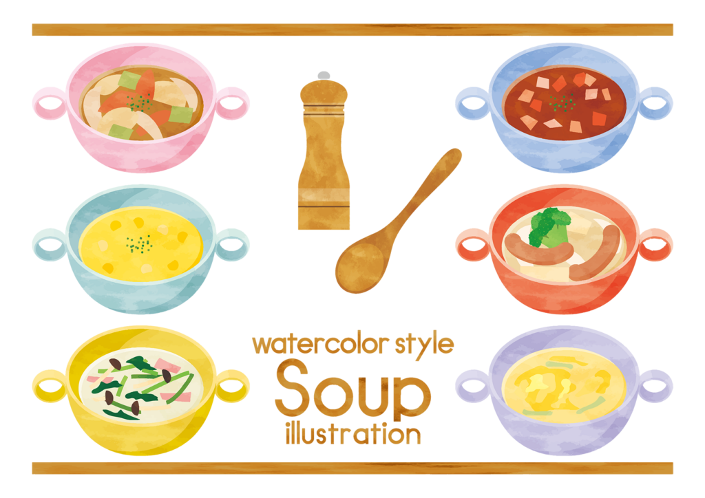 スープでお腹いっぱいになると太る原因と特徴