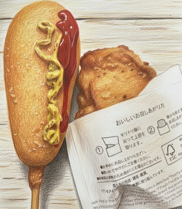 セブンイレブンのアメリカンドッグは太る？