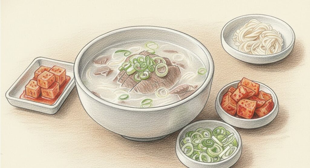 コムタンスープ：ソルロンタンとの違いは？