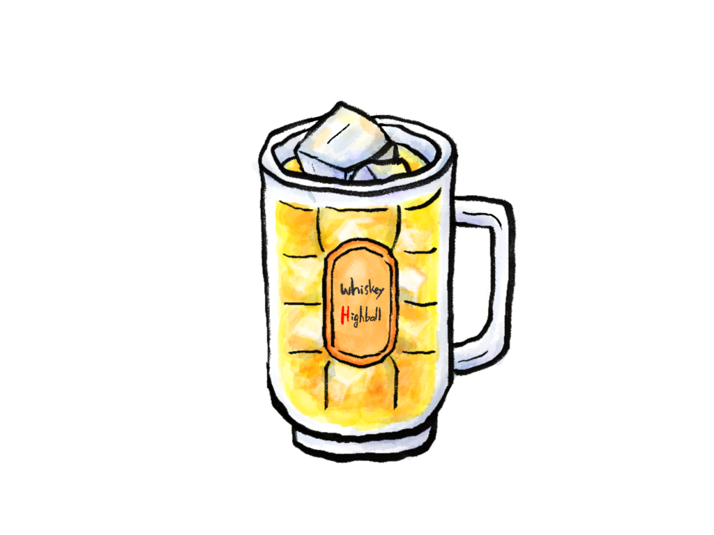 串カツ田中：ドリンクはウーロン茶かハイボール