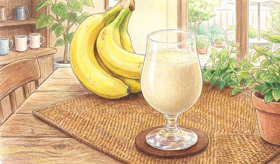 バナナジュースが太る理由とカロリーの真実