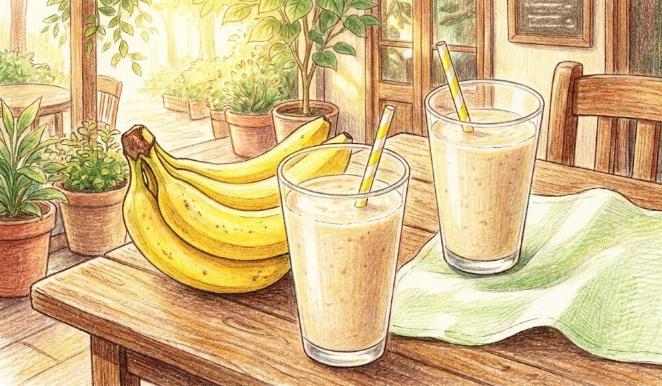 バナナジュースで太るのを防ぐ効果的な飲み方