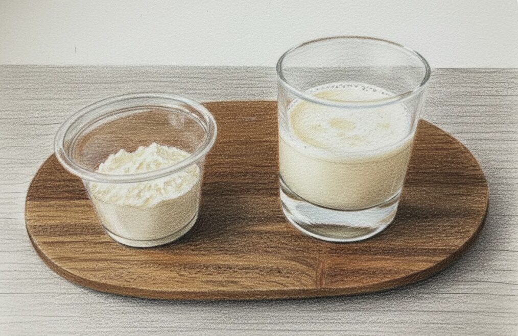 プロテインを牛乳で割ると太るのを防ぐ対策