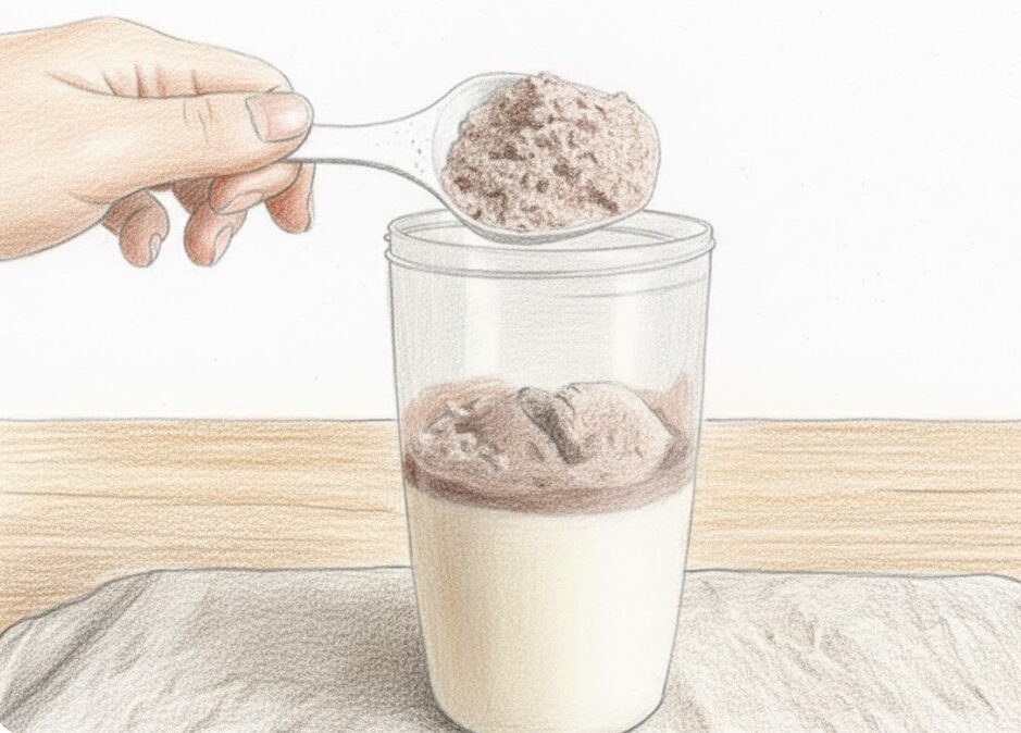 プロテインを牛乳で割ると太る本当の理由とは