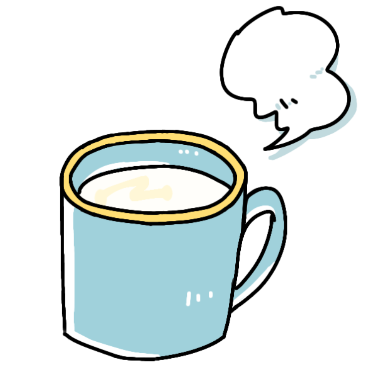 特濃牛乳：寝る前のホットミルクの注意点