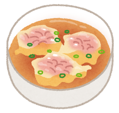 ワンタンスープ：皮に含まれる糖質の落とし穴