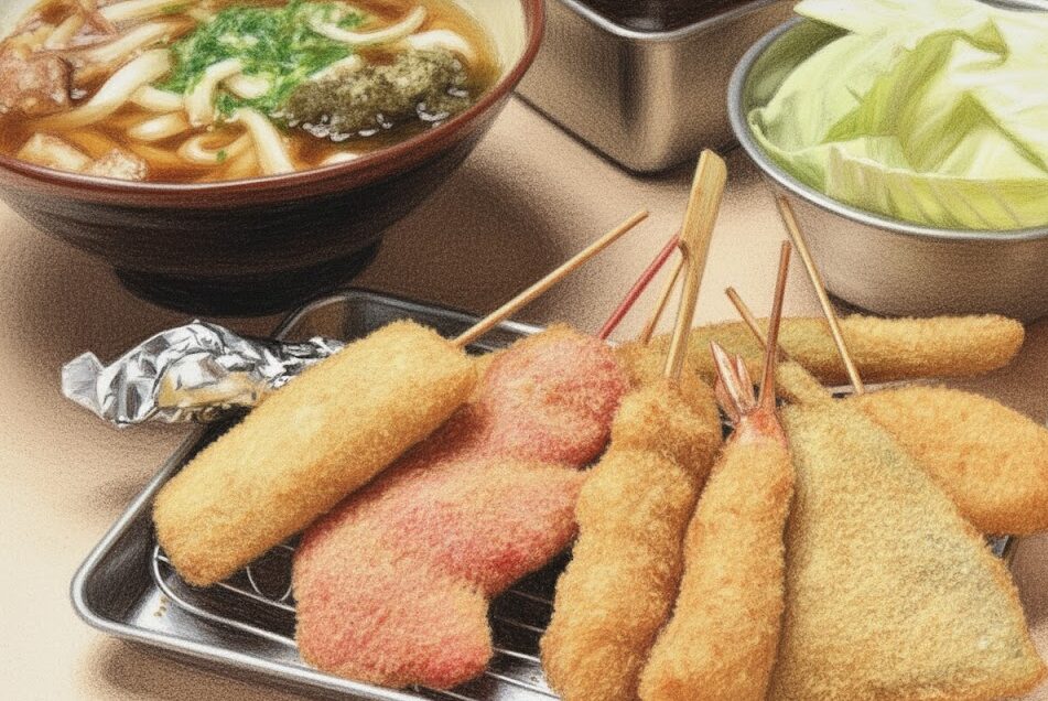 串カツ田中のダイエット中、食べ方攻略