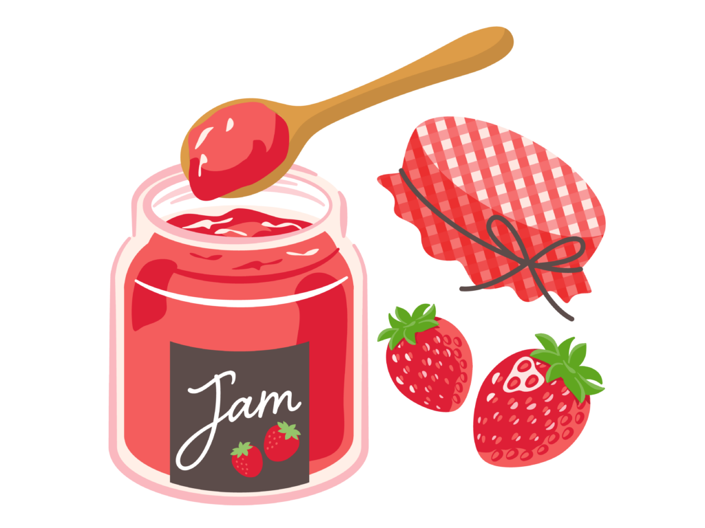 いちごジャム：大さじ1杯の糖質量はどれくらい？