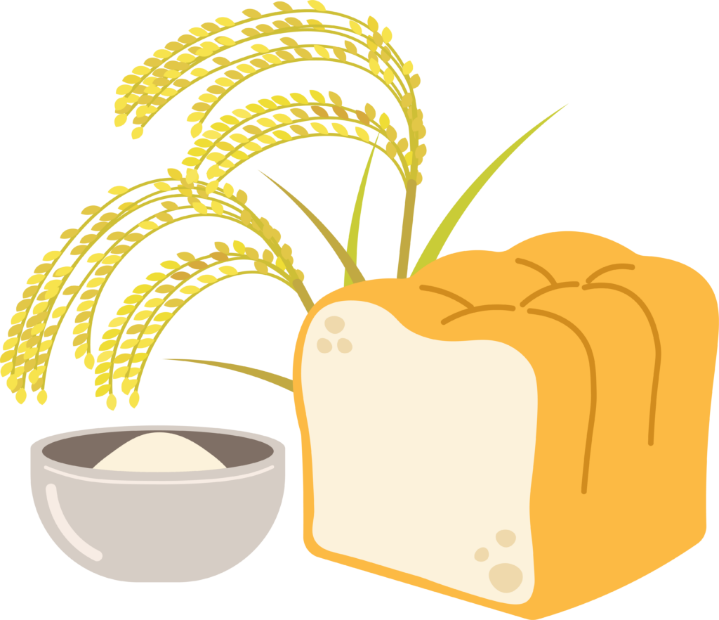 米パンで太るのを回避する実践的食事術