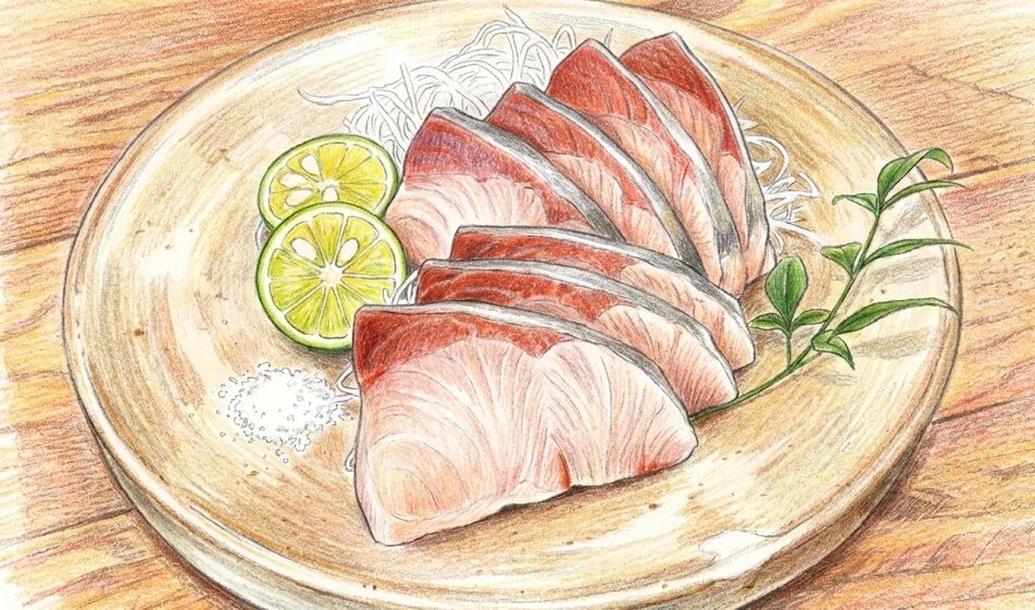 ぶりの刺身は太る？カロリーの真実