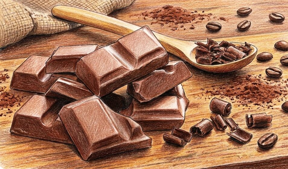 チョコで太る部位に関する誤解と科学的真実