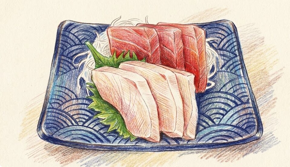 ビンチョウマグロは太る？栄養成分の真実