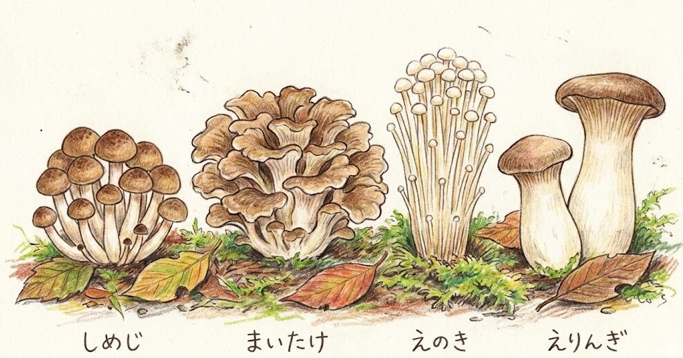 オムレツ：きのこ入りのダイエットレシピ活用